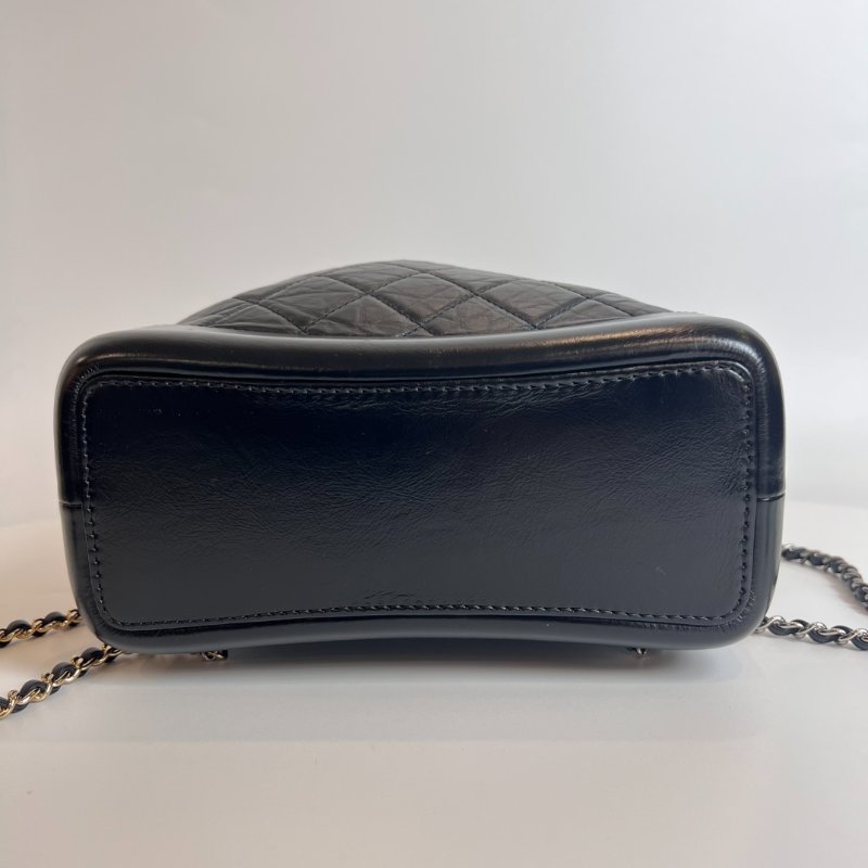 CHANEL 流浪背包小號黑 A94485/30開-4