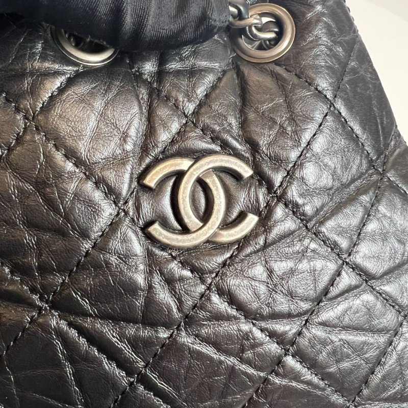 CHANEL 流浪背包小號黑 A94485/30開-8