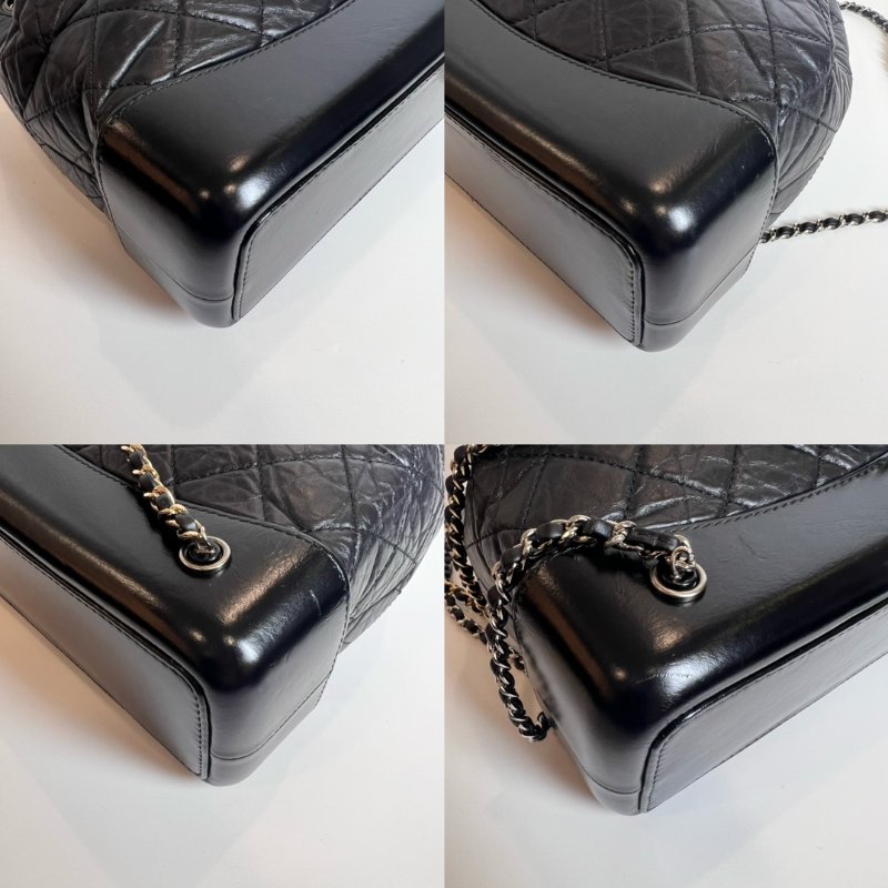 CHANEL 流浪背包小號黑 A94485/30開-10