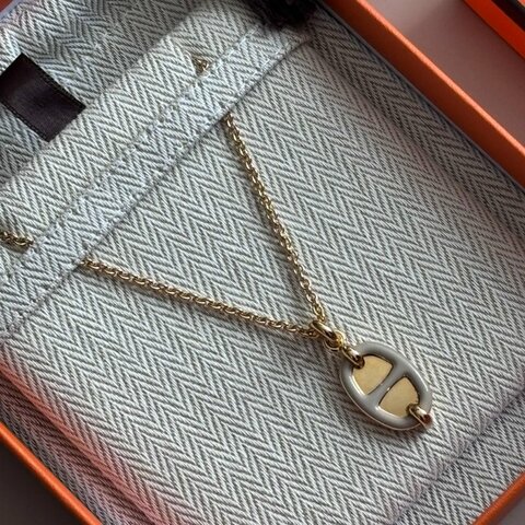 ::HERMES:: Mini Maillon墜飾 Chaine d'Ancre 豬鼻子造型綴飾 PM