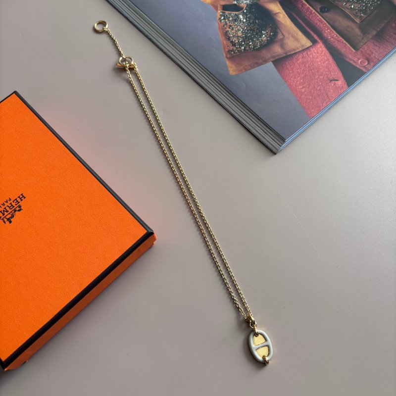 ::HERMES:: Mini Maillon墜飾 Chaine d'Ancre 豬鼻子造型綴飾 PM-2