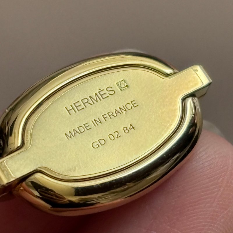 ::HERMES:: Mini Maillon墜飾 Chaine d'Ancre 豬鼻子造型綴飾 PM-10