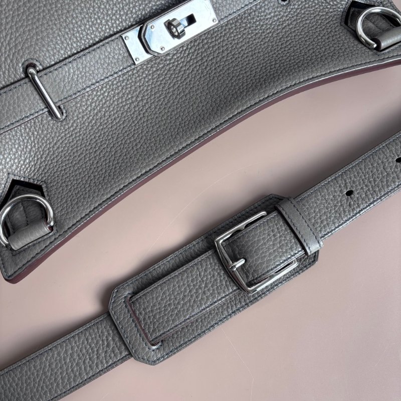 ::HERMES:: 愛馬仕 錫器灰內拚藍吉普賽34-2