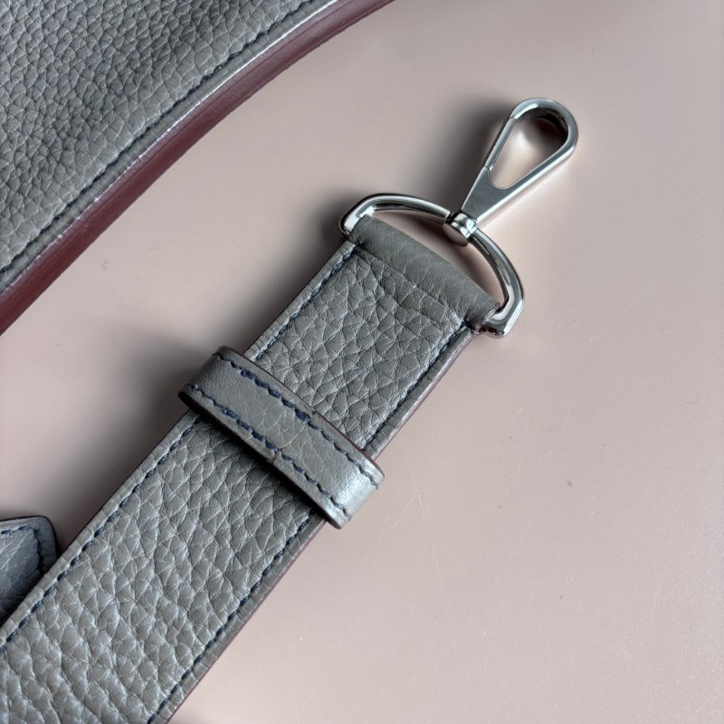 ::HERMES:: 愛馬仕 錫器灰內拚藍吉普賽34-8