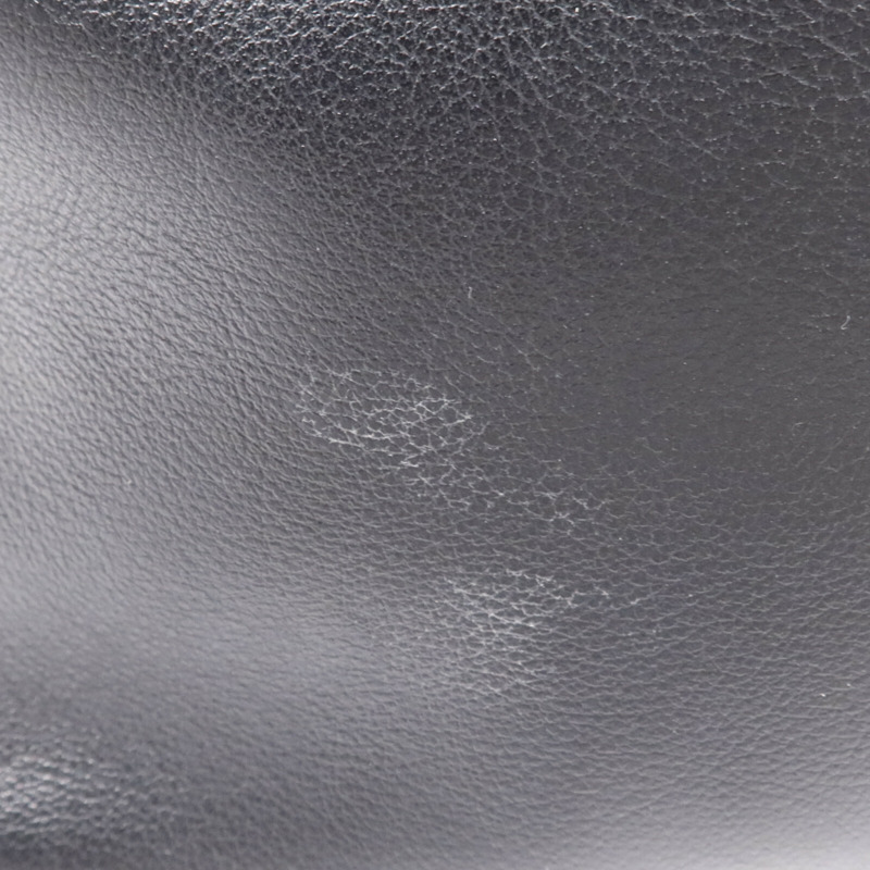 HERMES Swift皮革Bolide 27銀扣手挽肩背兩用袋Noir-11