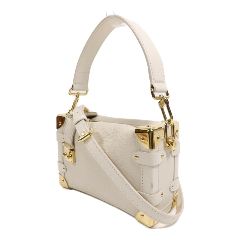 LOUIS VUITTON 牛皮皮革Side Truk PM金扣手挽肩背兩用袋-2