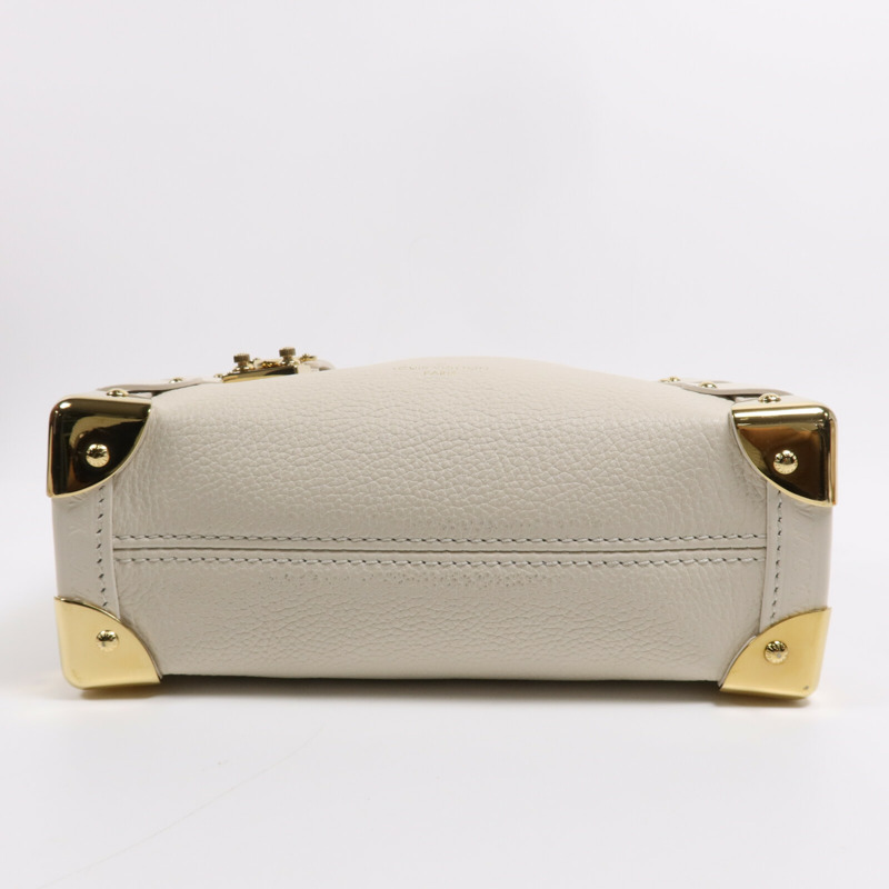 LOUIS VUITTON 牛皮皮革Side Truk PM金扣手挽肩背兩用袋-3