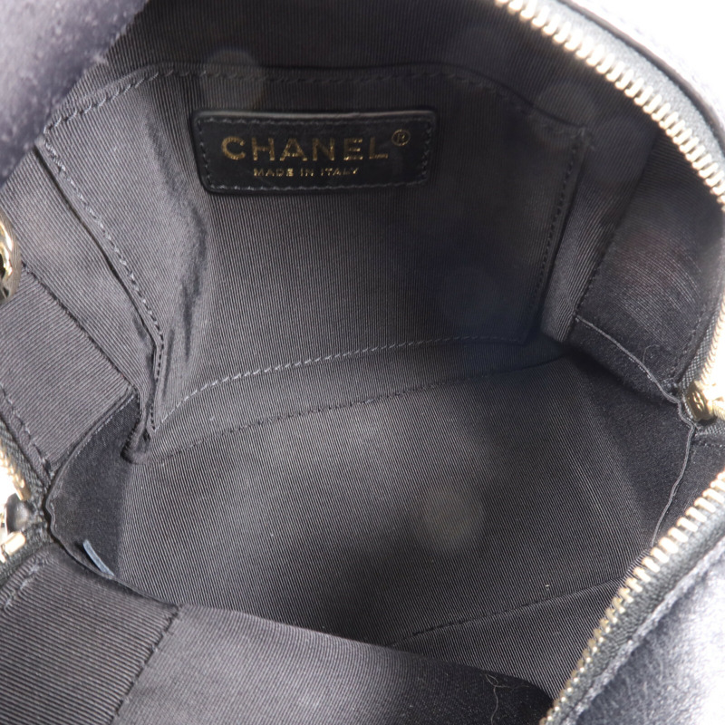 CHANEL 牛皮皮革Chain Shoulder Bag金扣鏈帶肩背袋-4