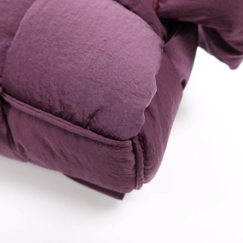 BOTTEGA VENETA 帆布Padded Tech Mini銀扣腰包-5