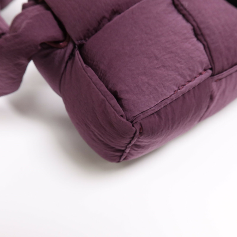 BOTTEGA VENETA 帆布Padded Tech Mini銀扣腰包-6