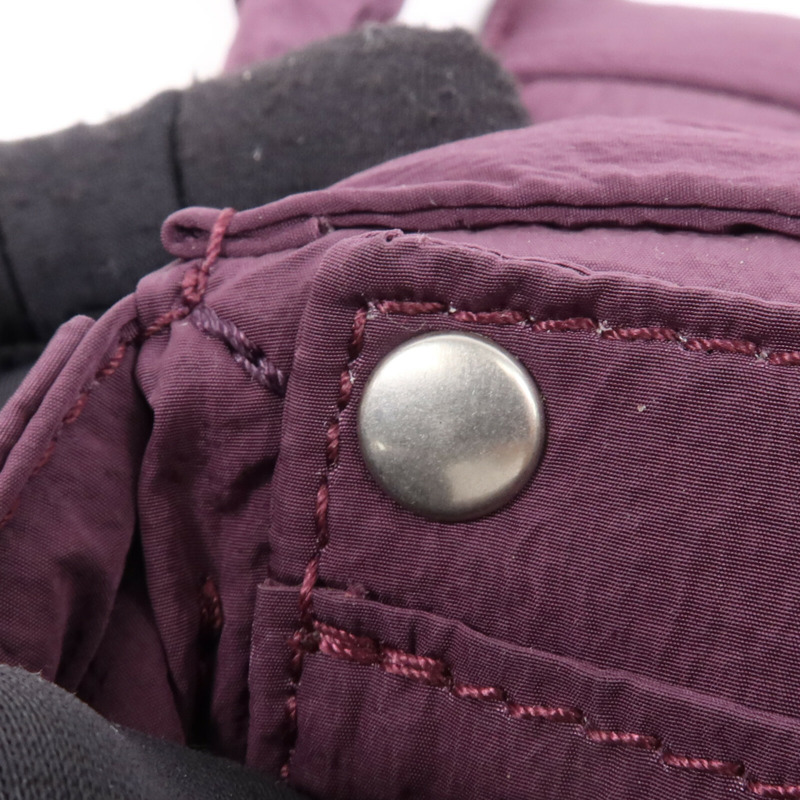 BOTTEGA VENETA 帆布Padded Tech Mini銀扣腰包-11