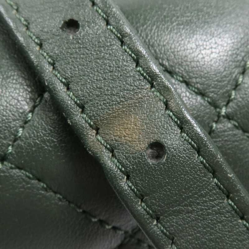 CHANEL 羊皮皮革Backpack金扣鏈帶背包-20