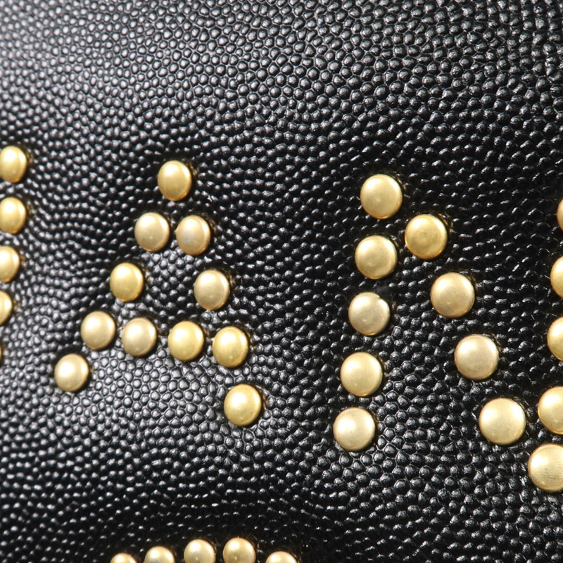 CHANEL 牛皮皮革Deauville金扣鏈帶手挽肩背兩用袋-15