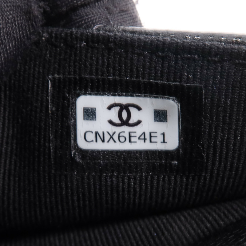 CHANEL 牛皮皮革Chain Shoulder Bag金扣鏈帶肩背袋-12