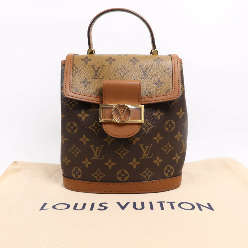 LOUIS VUITTON Monogram Reverse Dauphine Backpack背包-5