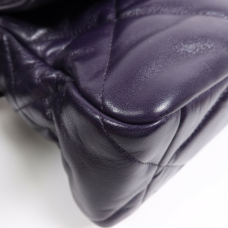 CHANEL 羊皮皮革Chanel 19鏈帶肩背袋-5