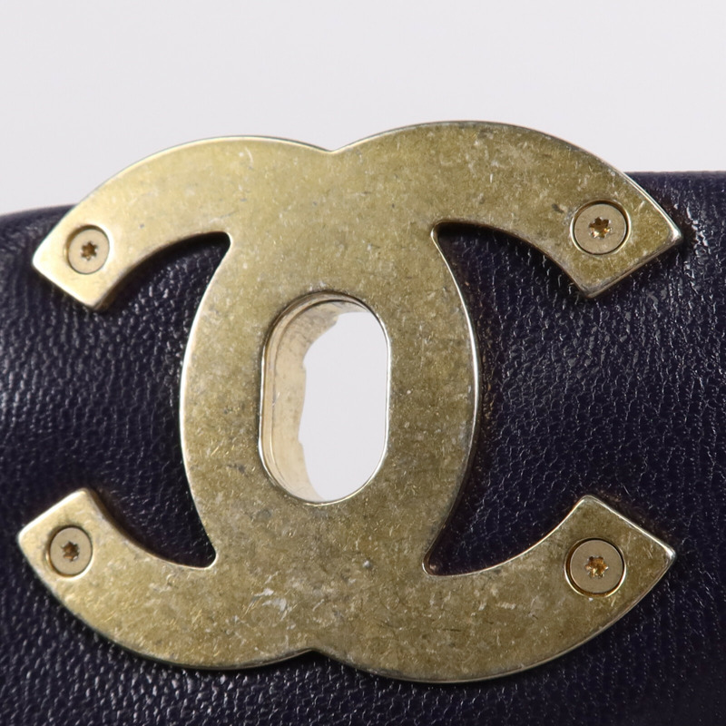 CHANEL 羊皮皮革Chanel 19鏈帶肩背袋-12