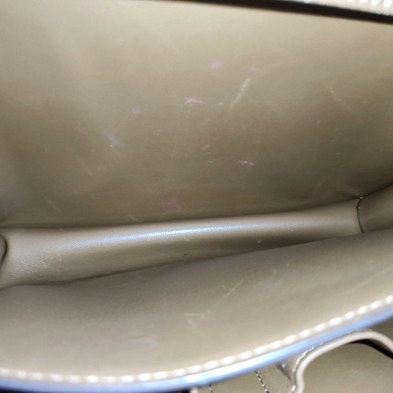 CELINE CLASSIC BOX 中號 棕色牛皮豆腐包單肩包 金色五金 可拆卸肩帶-14