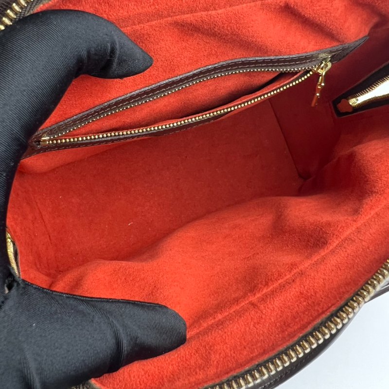 LV N51155 棋盤格Triana 手提包-5