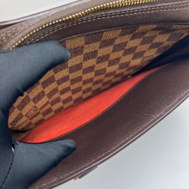 LV N51155 棋盤格Triana 手提包-7