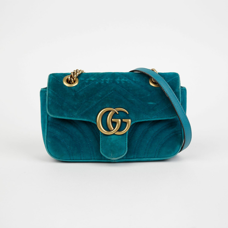 GUCCI GG Marmont 迷你肩斜背包 446744-0