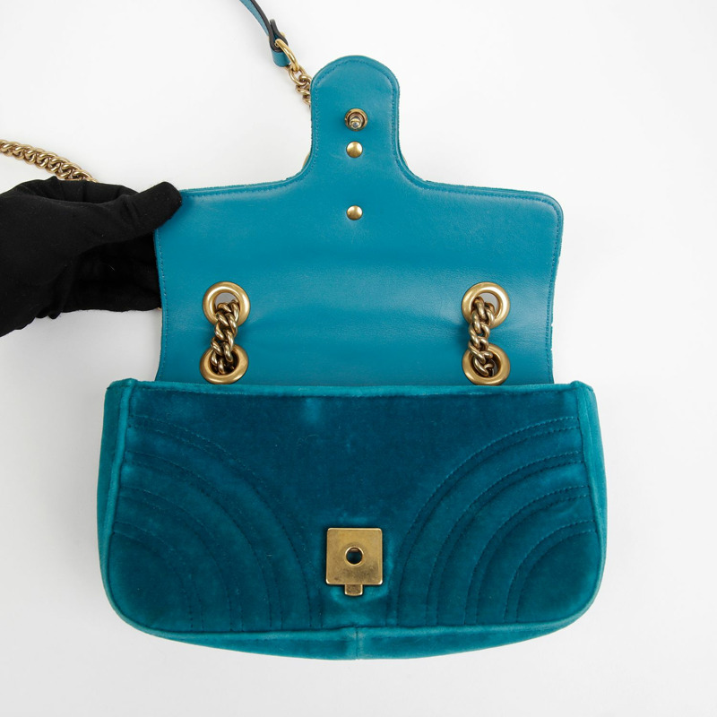 GUCCI GG Marmont 迷你肩斜背包 446744-12