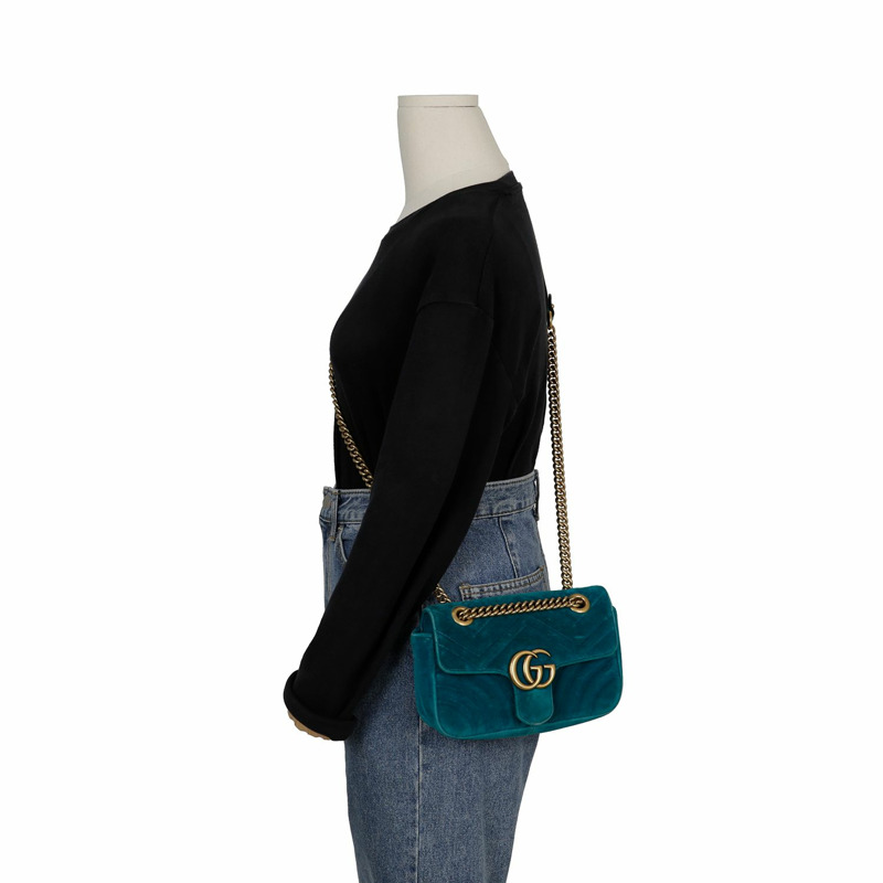 GUCCI GG Marmont 迷你肩斜背包 446744-15