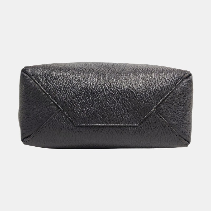 CELINE VERTICAL CABAS 粉色牛皮單肩包斜挎包手提包 銀色五金 可拆卸肩帶-5