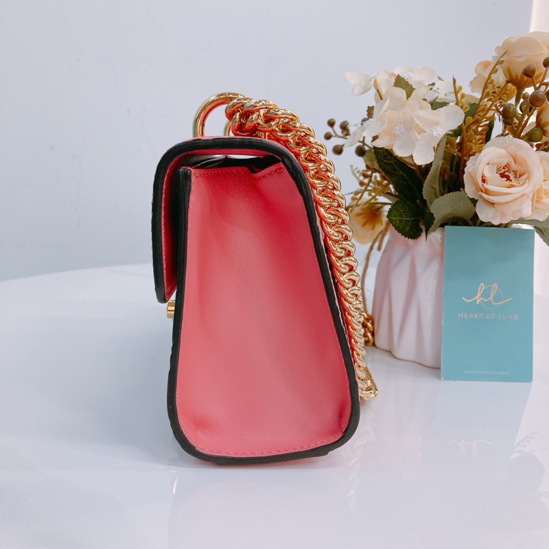 MS0368 GUCCI 古馳光滑皮身經典花紋鎖扣翻蓋式鏈帶包包PADLOCK SMALL CHAIN BAG CALFSKIN-4