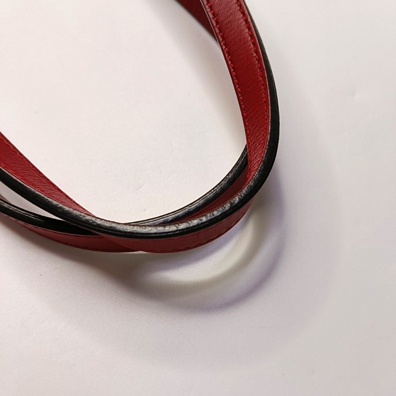 GUCCI 米色帆布老花單肩包 金色五金-11