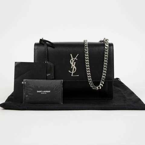 SAINT LAURENT 442906 日落中號鏈條單肩斜背包