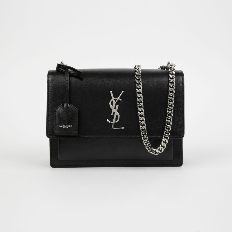 SAINT LAURENT 442906 日落中號鏈條單肩斜背包-1