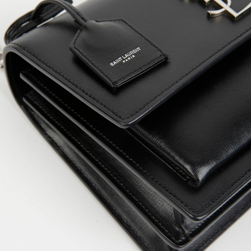 SAINT LAURENT 442906 日落中號鏈條單肩斜背包-5