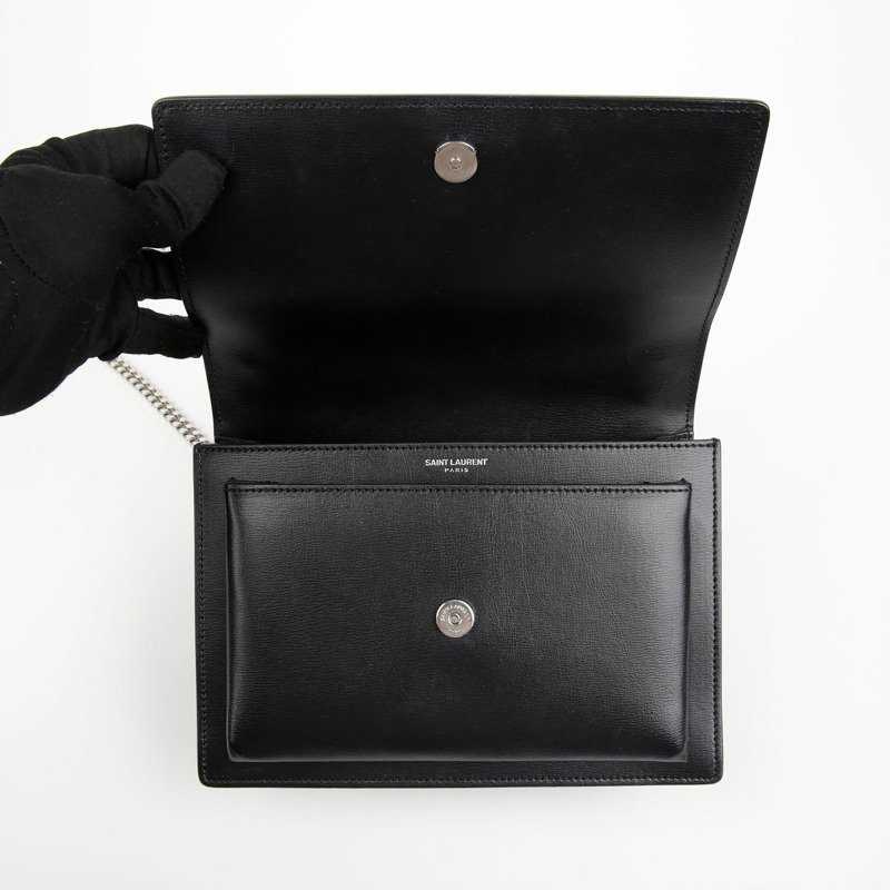 SAINT LAURENT 442906 日落中號鏈條單肩斜背包-8