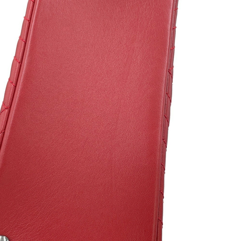 香奈兒鏈條手提包，飾有Coco標誌、人字紋和羊皮V形縫線-5