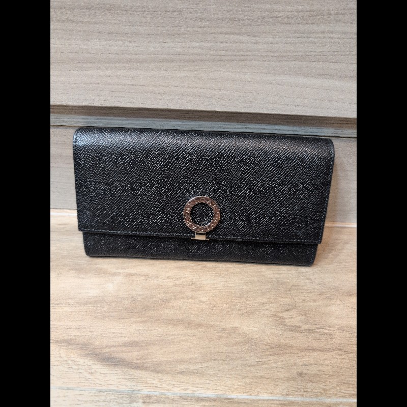 寶格麗 BVLGARI 黑色長夾-5