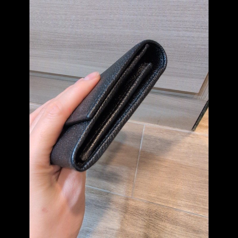 寶格麗 BVLGARI 黑色長夾-8