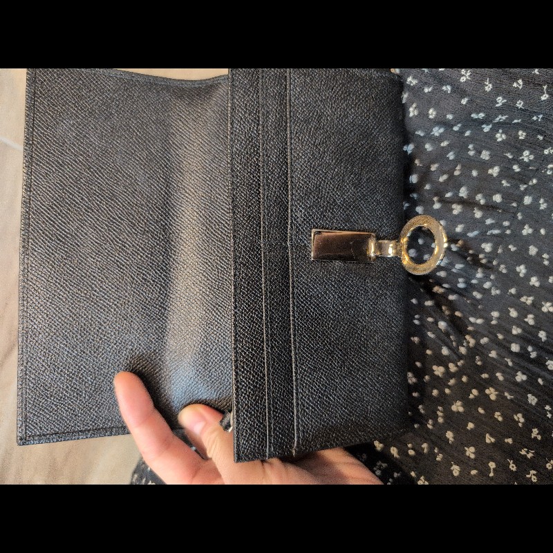 寶格麗 BVLGARI 黑色長夾-10