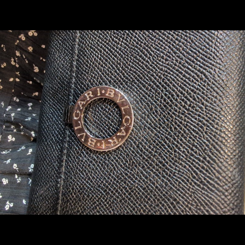 寶格麗 BVLGARI 黑色長夾-12