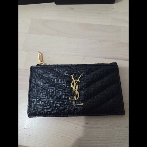Saint laurent 魚子醬卡片套