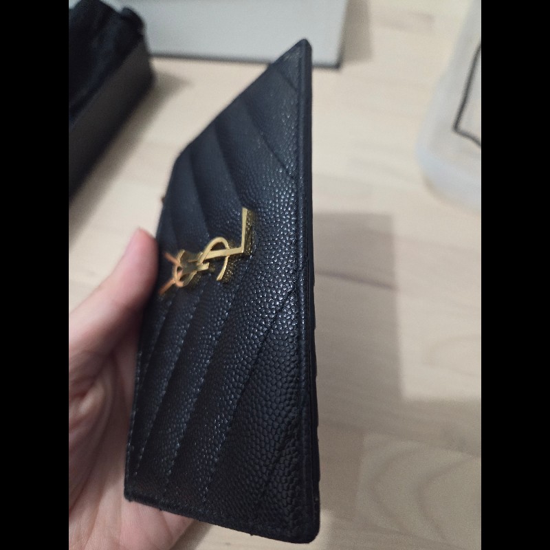 Saint laurent 魚子醬卡片套-4