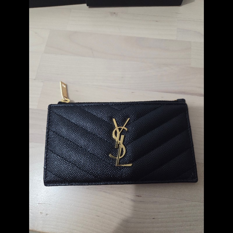 Saint laurent 魚子醬卡片套-8