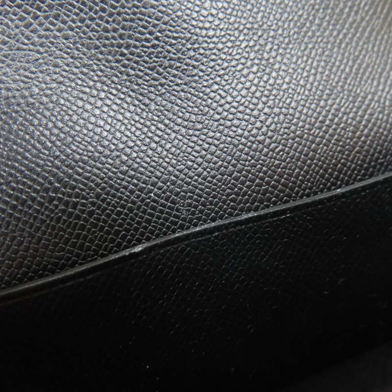 黑色 Epsom牛皮 Kelly Pocket 零錢包 W刻【HERMES 愛馬仕】-12