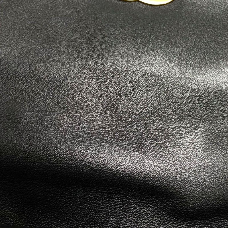 CHANEL CHANEL 19 小號 黑色羊皮菱格紋絎縫單肩包斜挎包 金色銀色釘色五金 9.9新-8