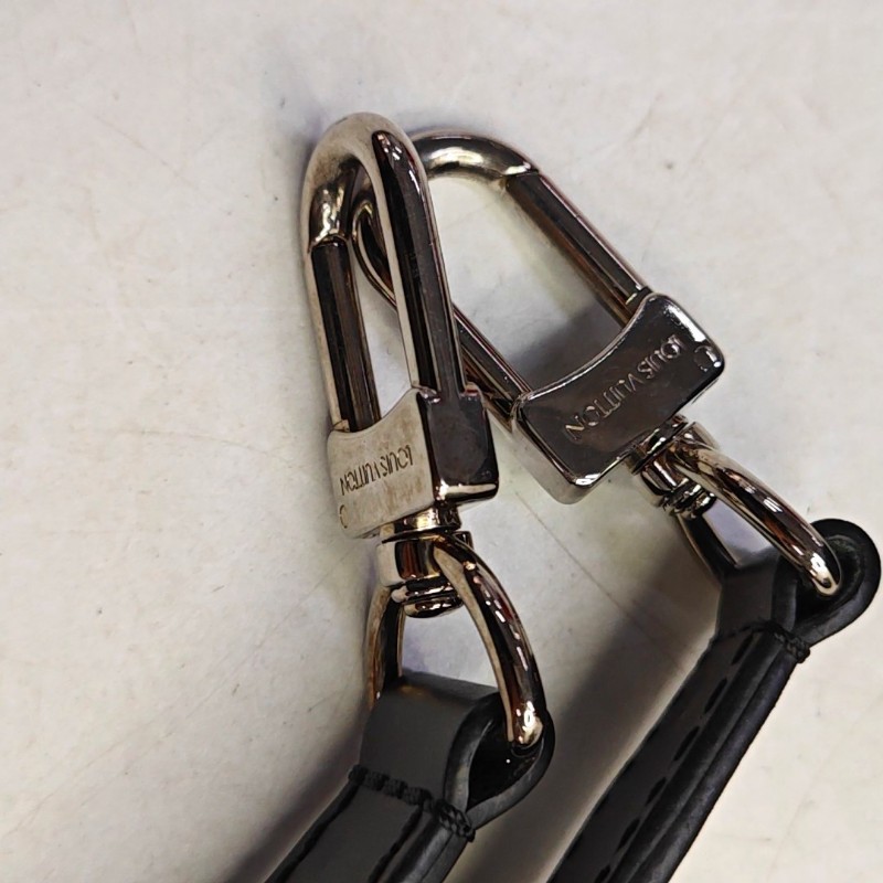 LOUIS VUITTON SPEEDY 25 黑色EPI 牛皮水波紋波士頓包單肩包手提包斜挎包 銀色五金 可拆卸肩帶-17