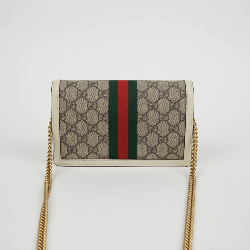 GUCCI 瑪格麗特女王迷你鏈錢包斜背包 476079-2