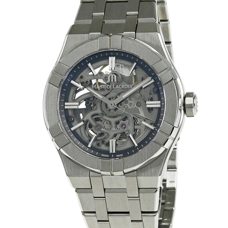 MAURICE LACROIX Aicon 自動鏤空腕錶，39毫米，AI6007-SS002-030-1-0