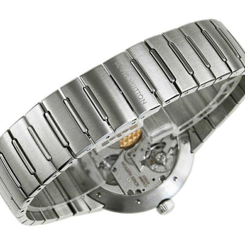 路易威登 Tambour 自動腕錶，鋼藍色，W1ST20-7