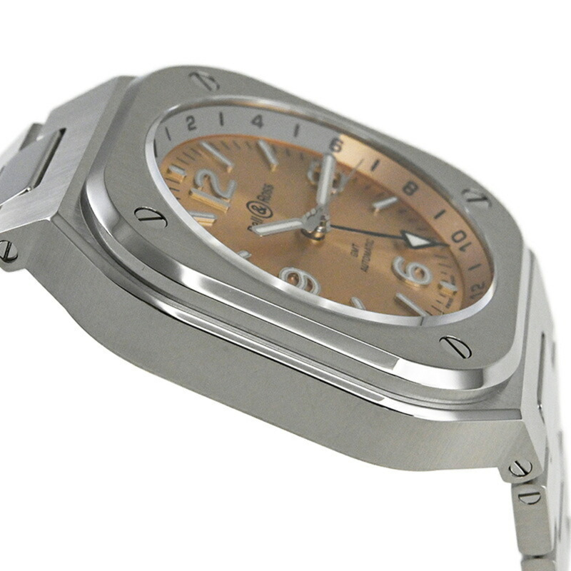 Bell & Ross BR 05 GMT 琥珀色腕錶，日本限量版（99枚），BR05G-CH-ST SST-3