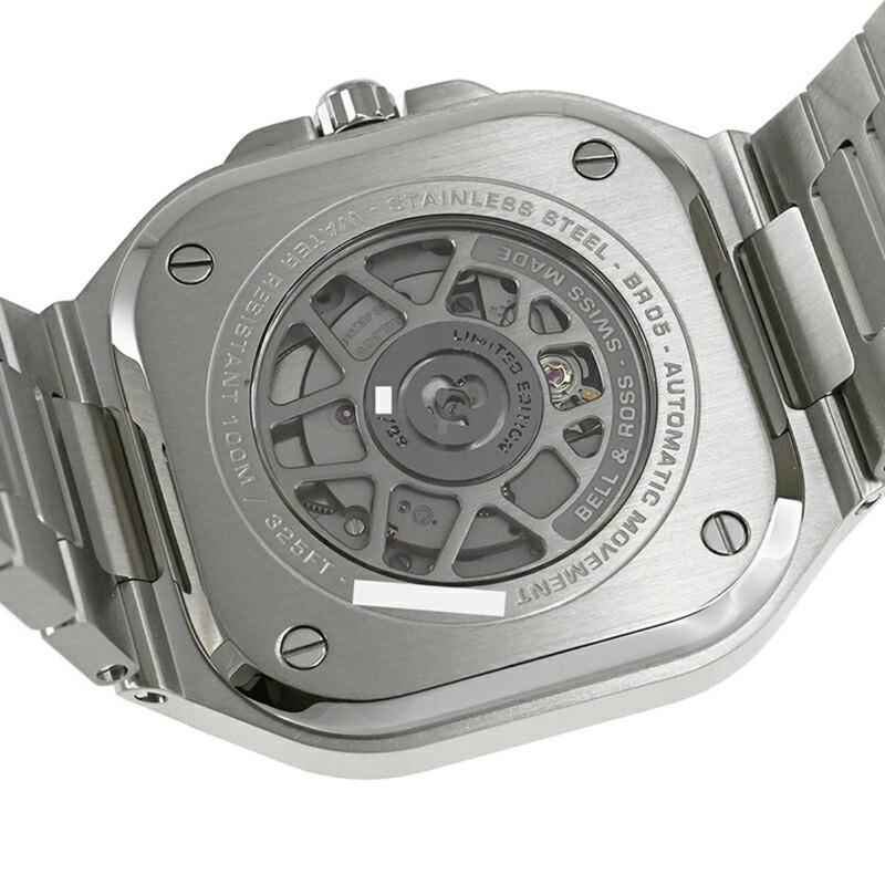 Bell & Ross BR 05 GMT 琥珀色腕錶，日本限量版（99枚），BR05G-CH-ST SST-5